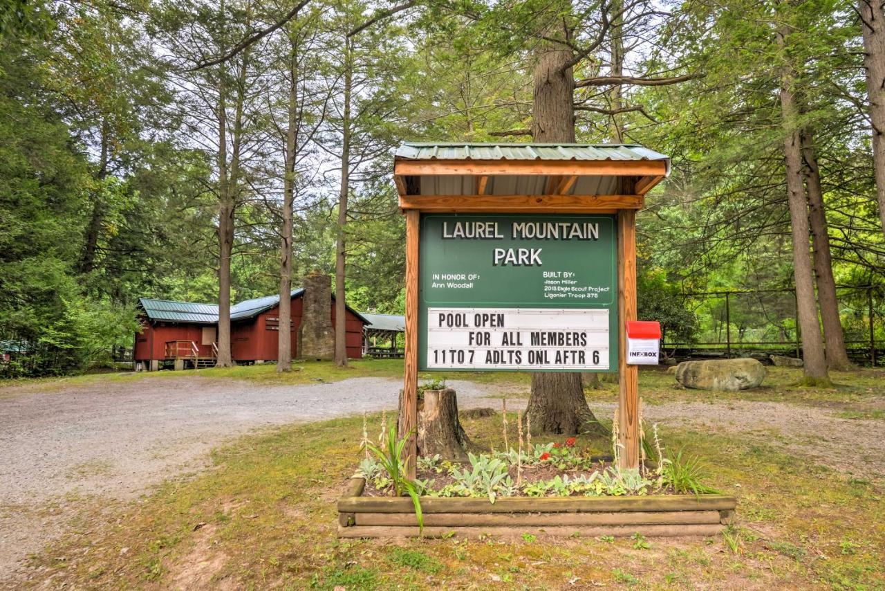 Pet-Friendly Pennsylvania Vacation Rental With Pool! Laughlintown المظهر الخارجي الصورة